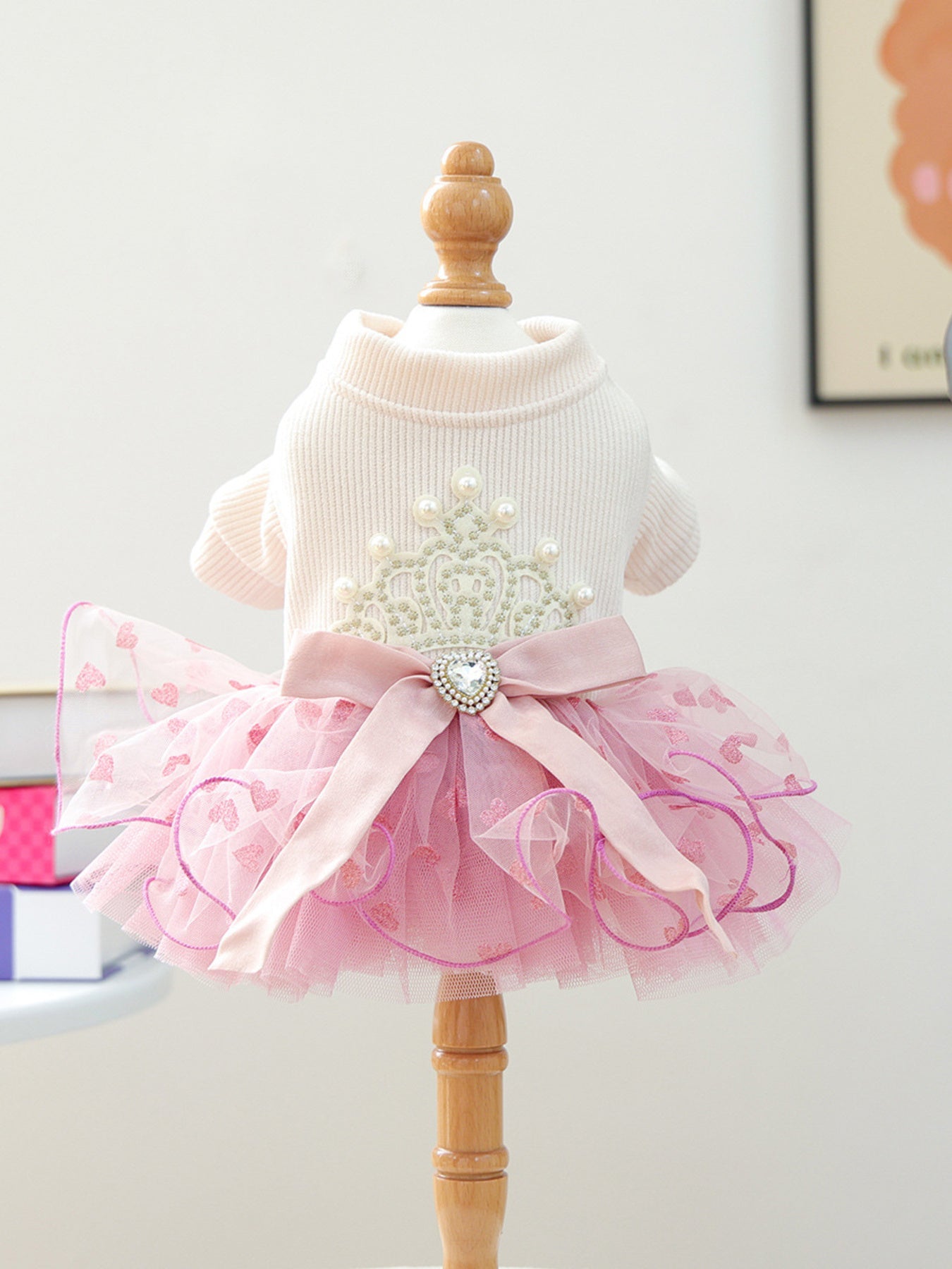 Pearl - Embellished Pet Dress - Loving It Shop