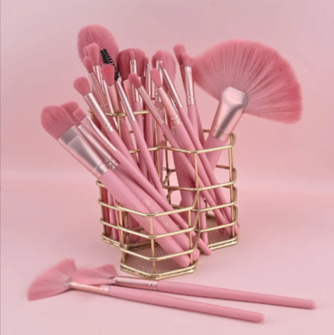Makeup Brush &amp; Puff Travel Set