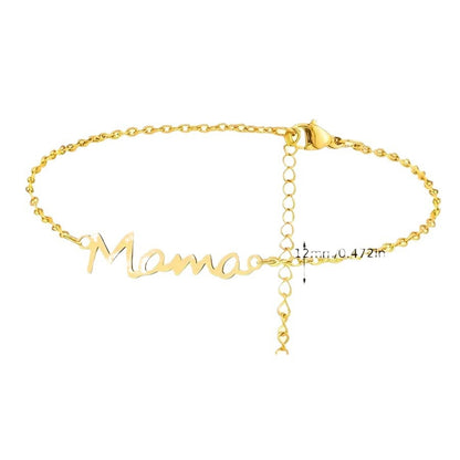 Letter Bracelet Fashion Mother&