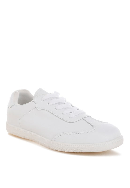 Bostonia Real Leather Casual Sneakers