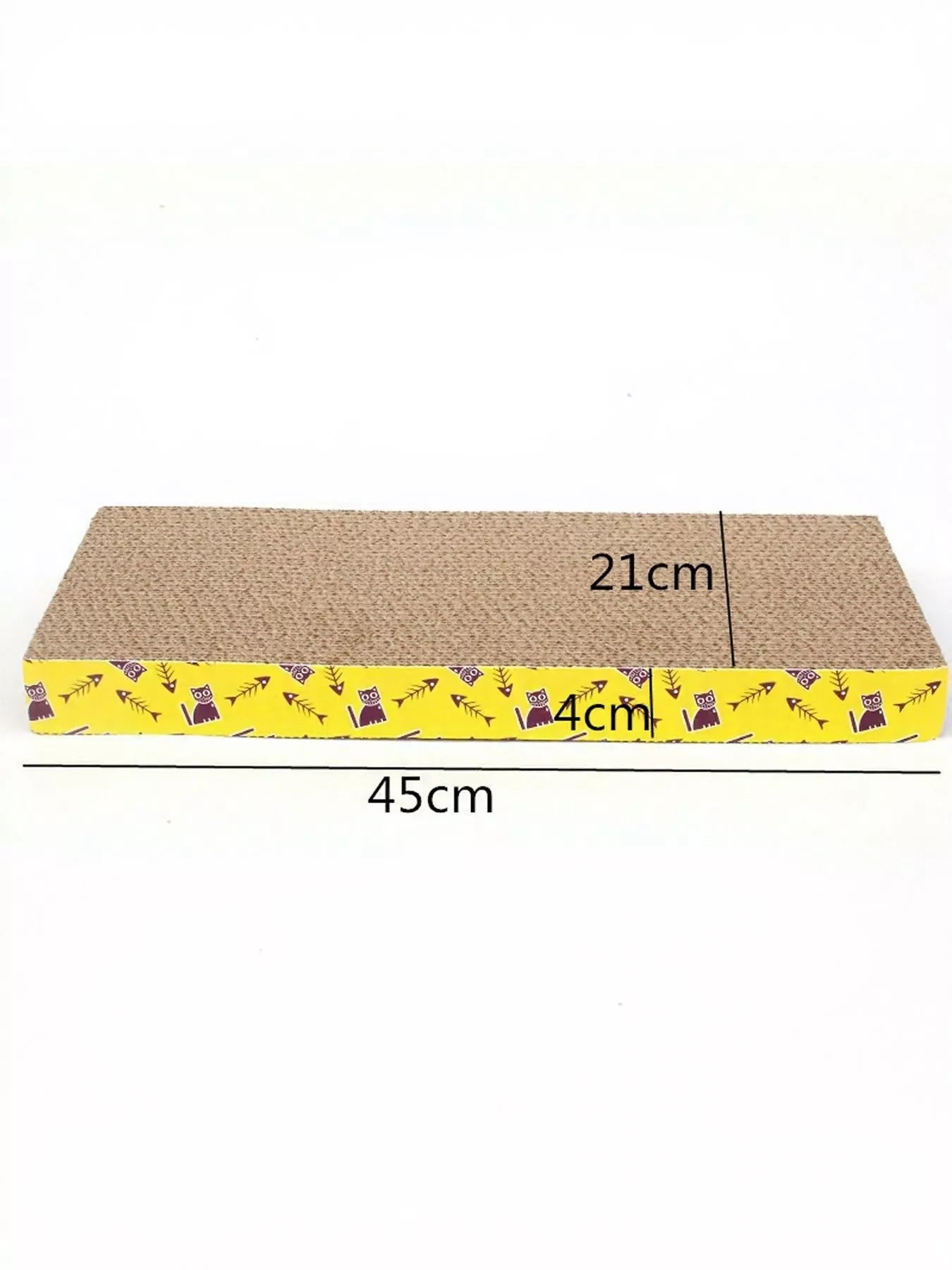 Durable Corrugated Cat Scratching Posts with Cartoon Pattern - Loving It Shop