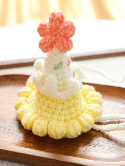 Crochet Knit Pet Hat - Loving It Shop