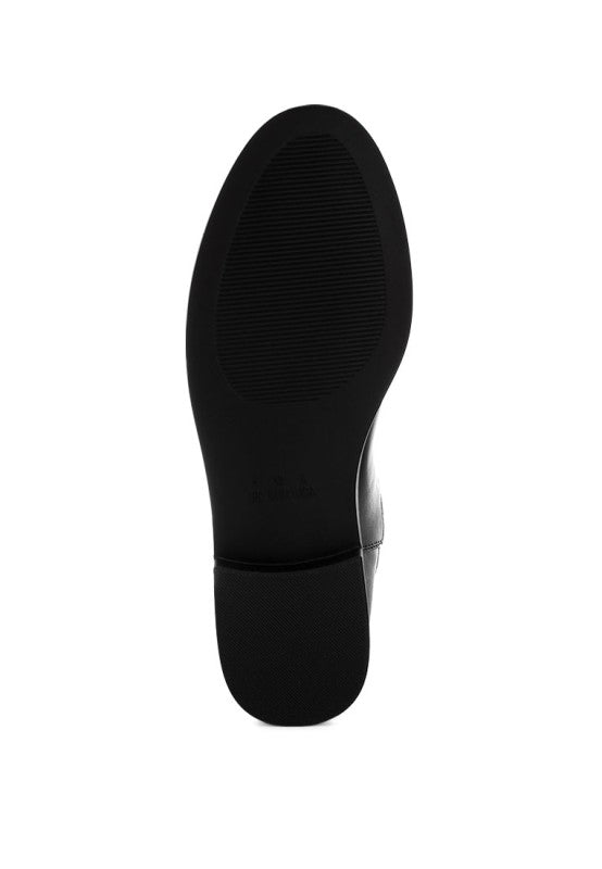 Sigrun Faux Leather Chelsea Boots
