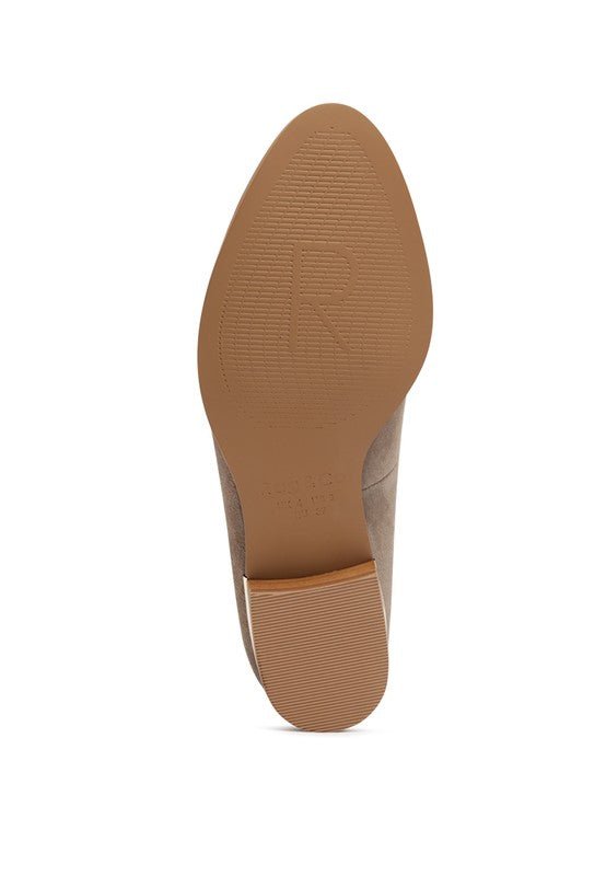 Anna Suede Leather Loafers - Loving It Shop