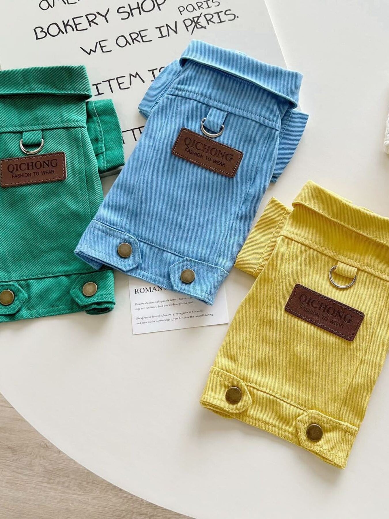 Denim Pet Jacket - Loving It Shop