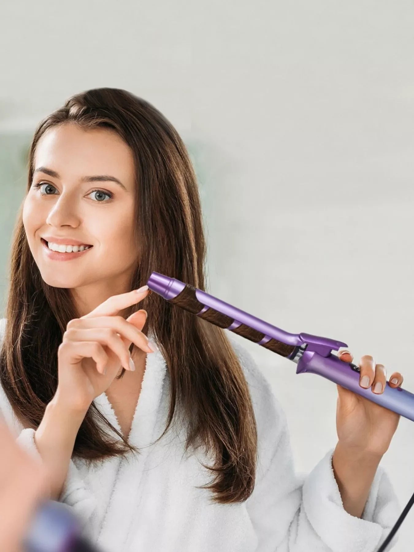 Temperature - Control Heating Curling Iron - Loving It Shop
