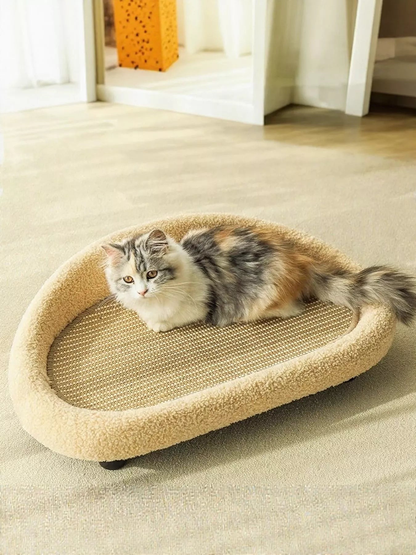 Soft Cat Scratching Post Bed - Loving It Shop