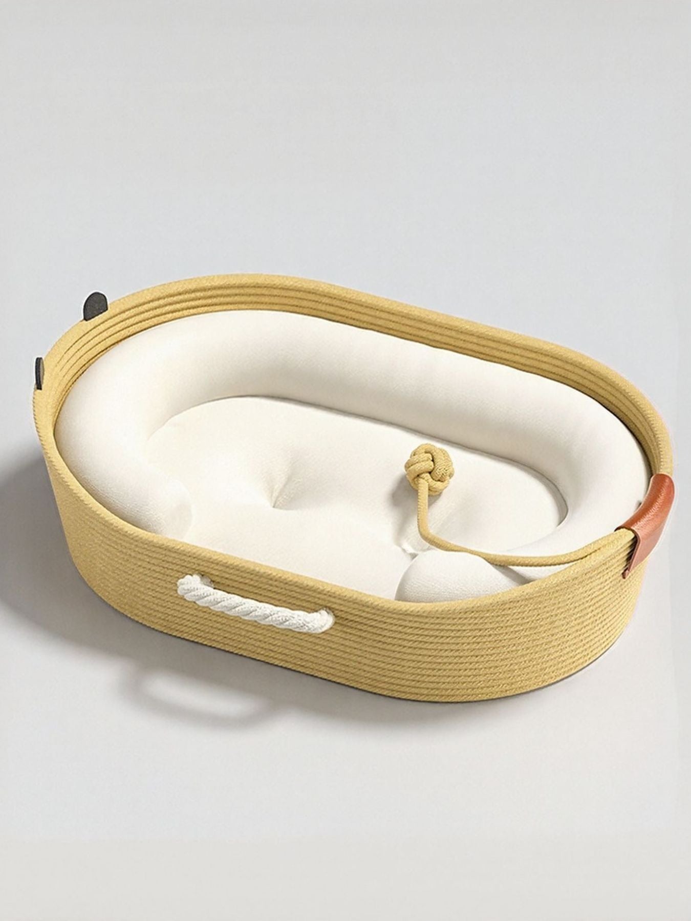 Woven Rope Oval Pet Bed - Loving It Shop