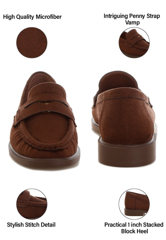 Stahla Round Toe Loafers