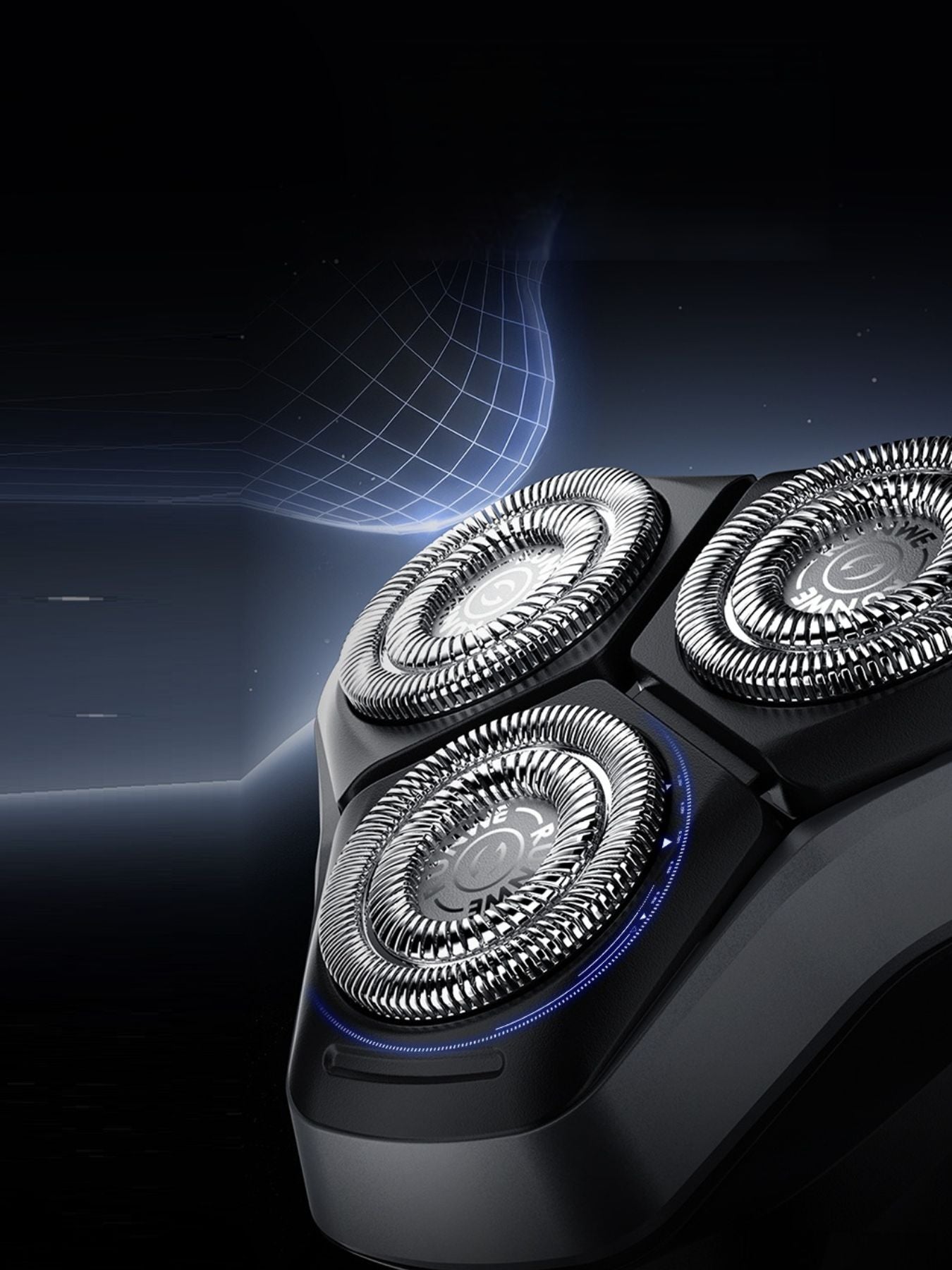 Rechargeable Rotary Electric Shaver with LED Display - Loving It Shop