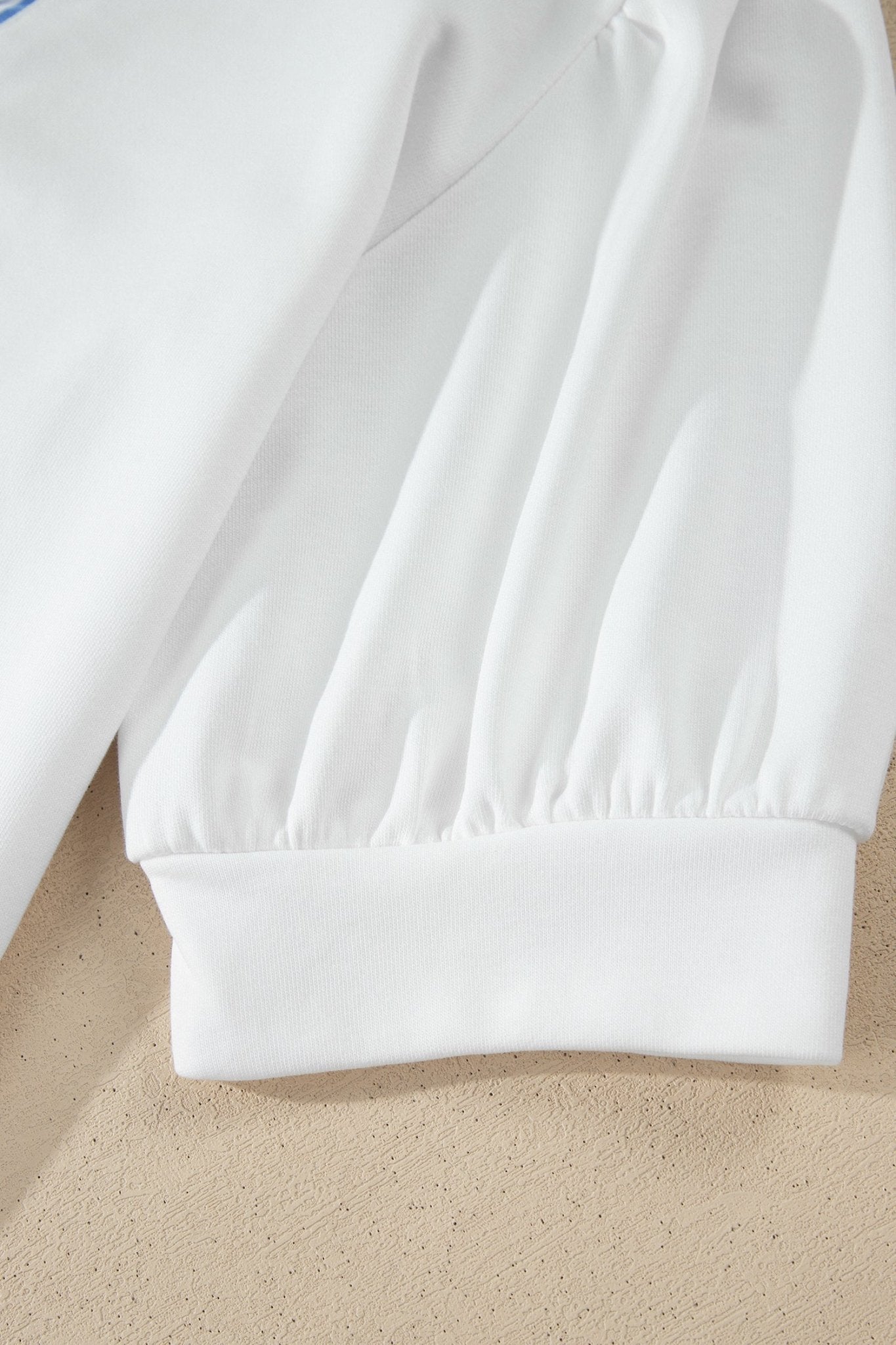 White Striped Frilled Collar Short Sleeve Blouse - Loving It Shop