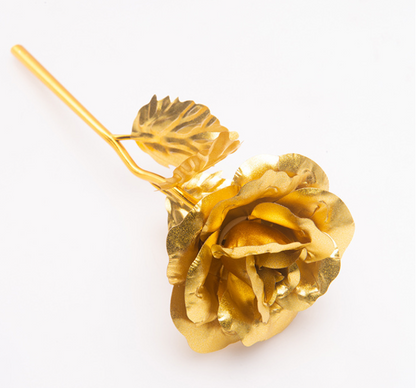 24K Gold Foil Rose - Gift for Mother&