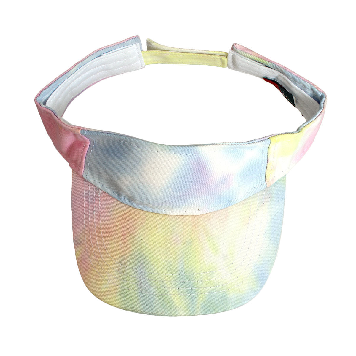 Visor Hat Rainbow Tie Dye Trendy Casual Fashion Accessory