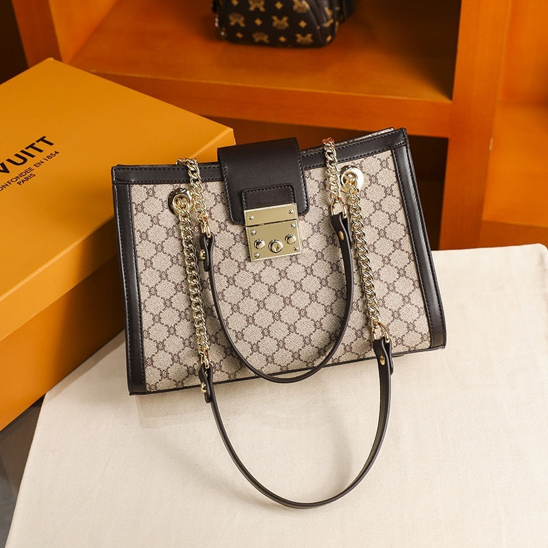 Genuine Leather Fashion Women&