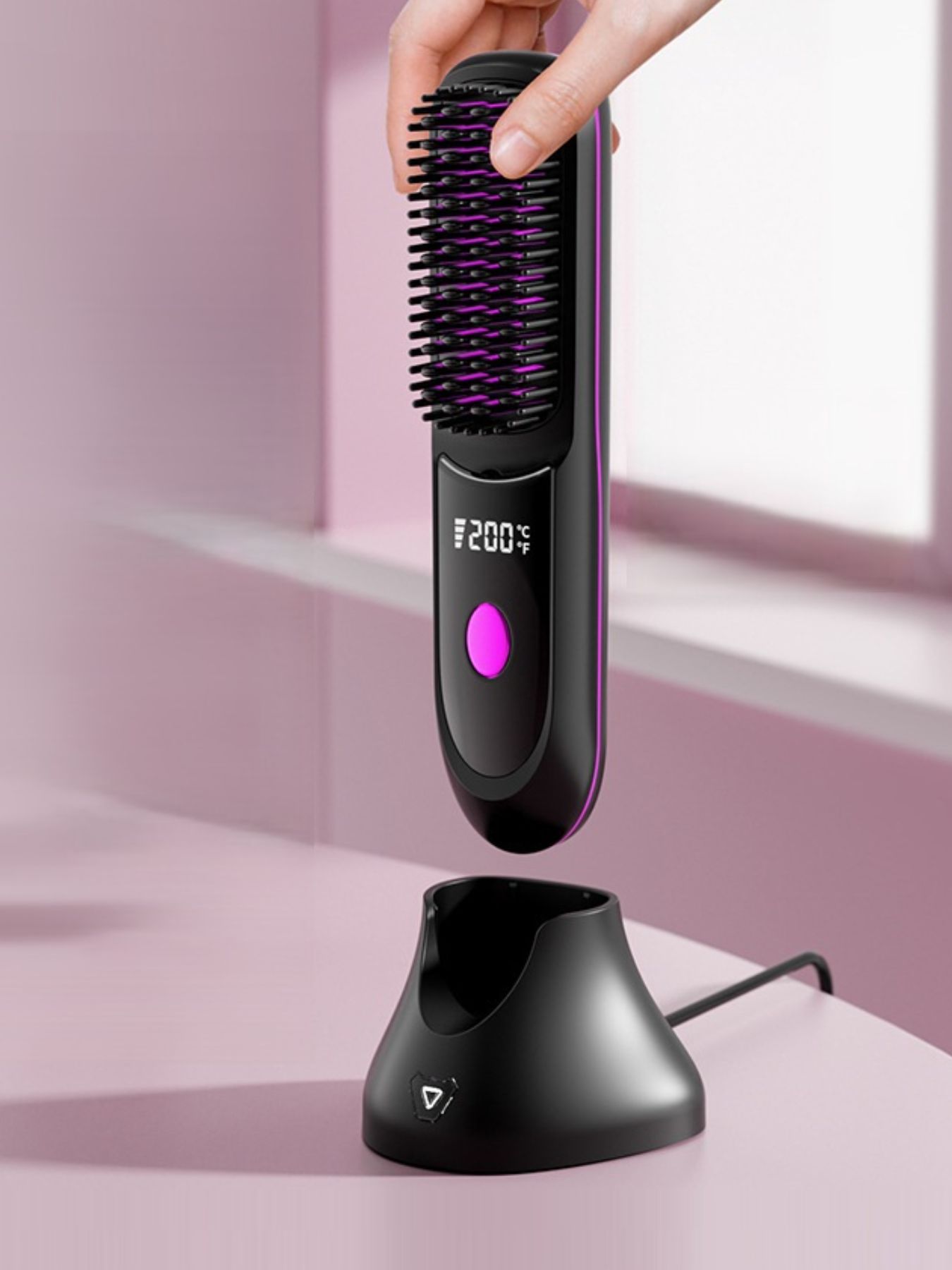 Fast Heating Anti - Scald Straightening Comb - Loving It Shop