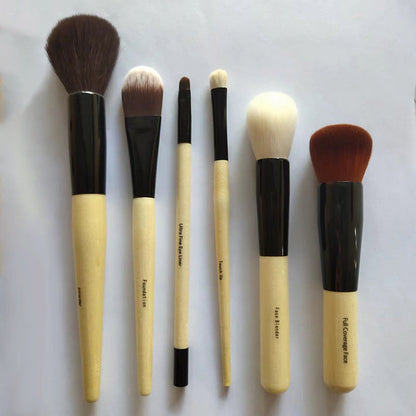 Makeup Brush Set with Pouch and Tools
