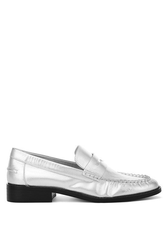 Plavia Genuine Leather Loafers - Loving It Shop