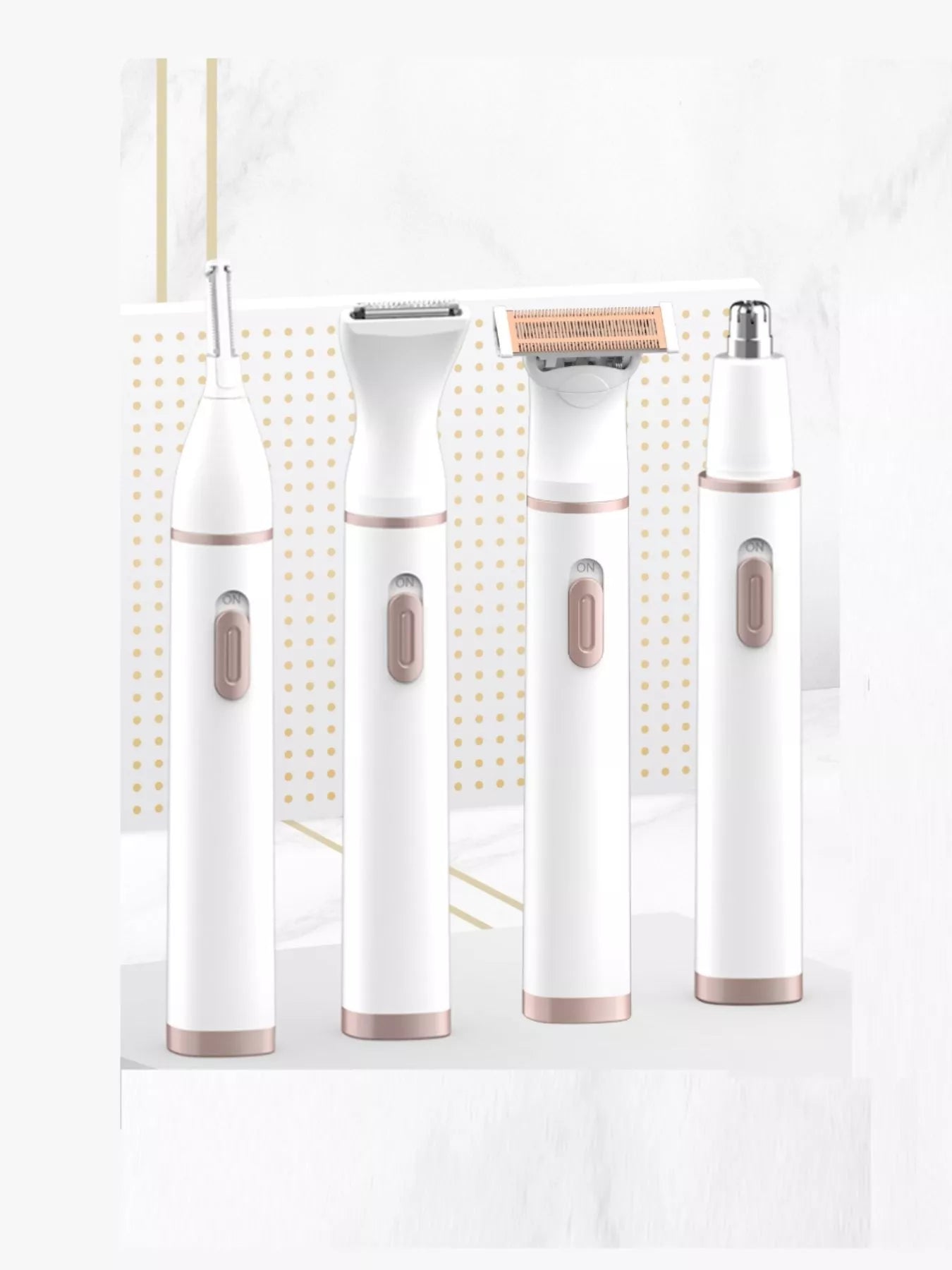 5 - in - 1 Rechargeable Hair Removal Epilator - Loving It Shop