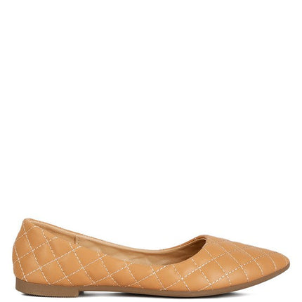 Rikhani Quilted Detail Ballet Flats