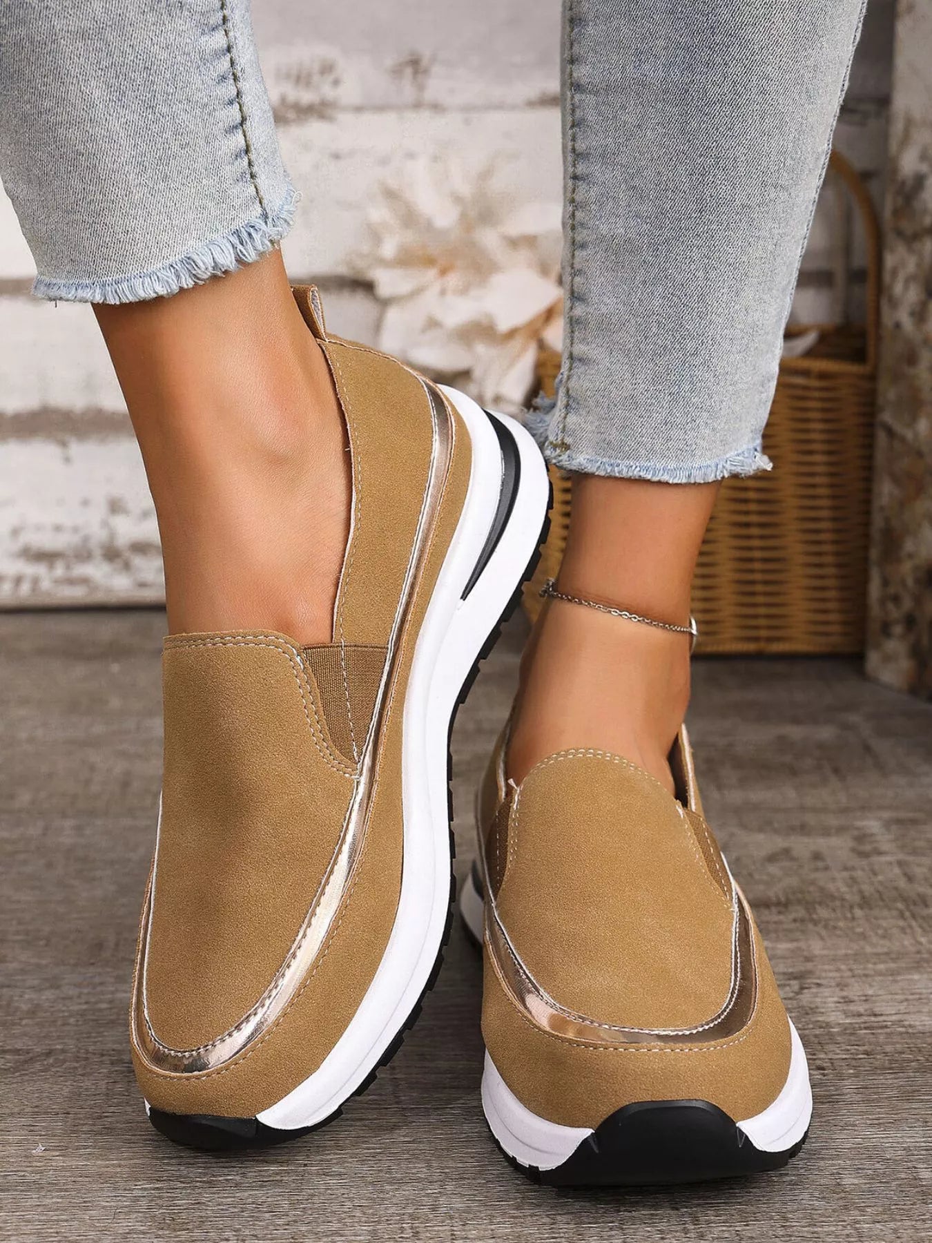 Round Toe Platform Loafers - Loving It Shop
