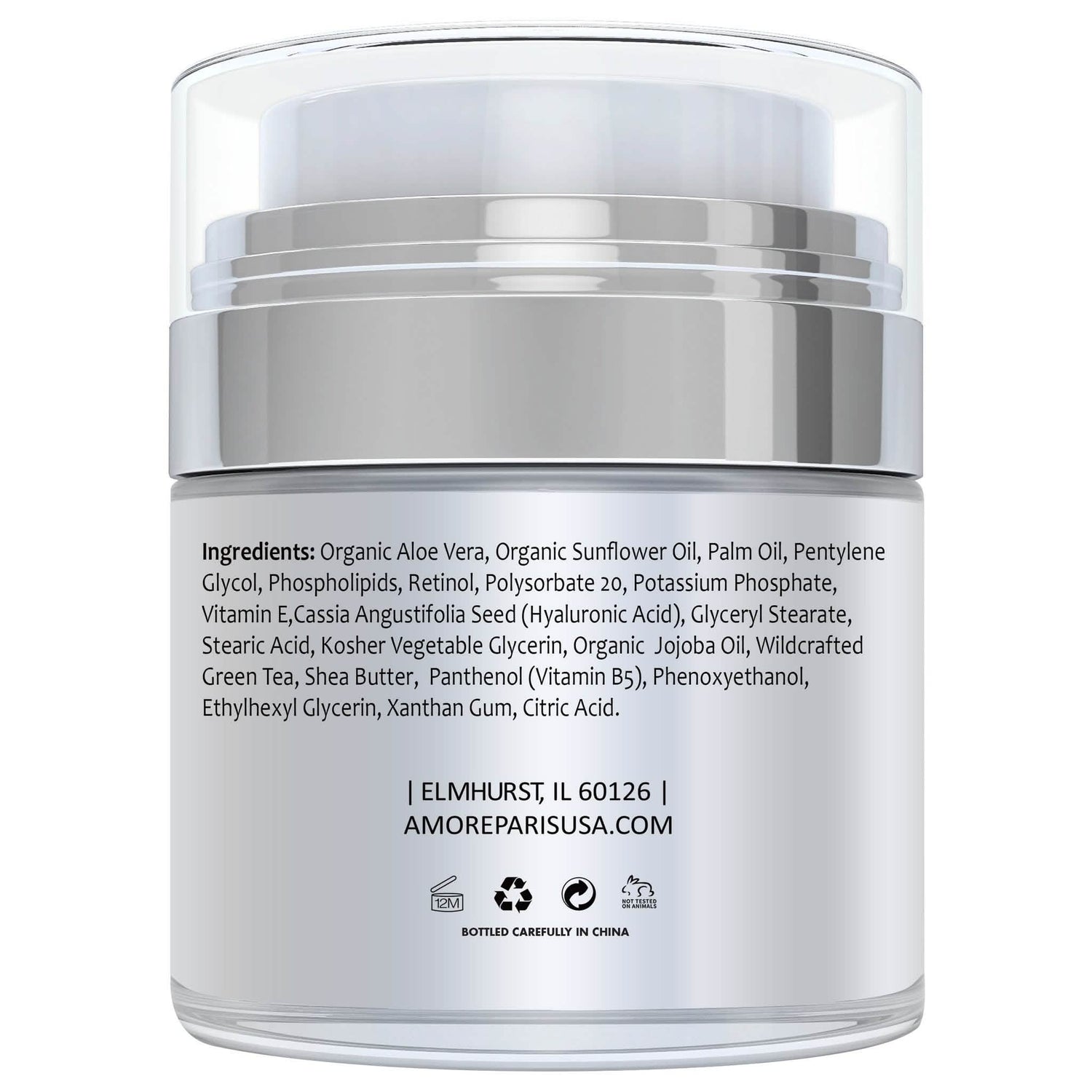 AMORÉ PARIS Retinol 2.5% High Potency Anti-Aging Moisturizer - 1.7 Fl. Oz.