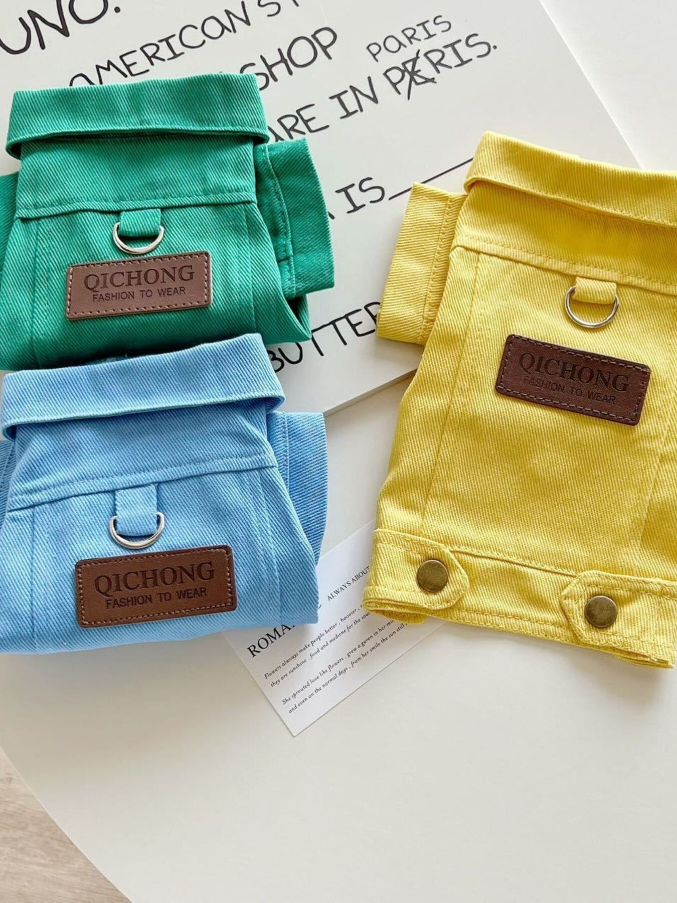 Denim Pet Jacket - Loving It Shop