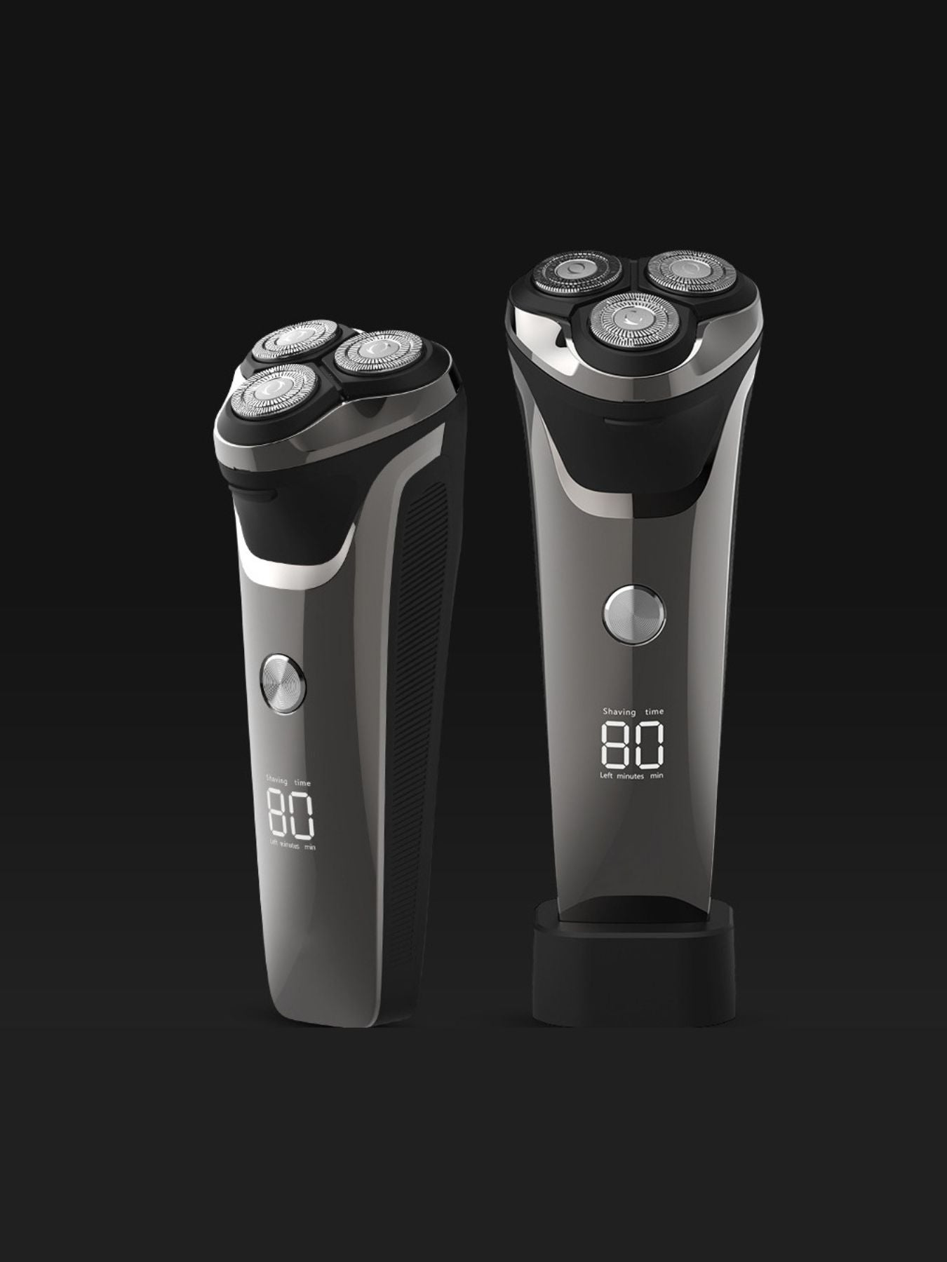 Electric Rotary Shaver with LED Display - Loving It Shop