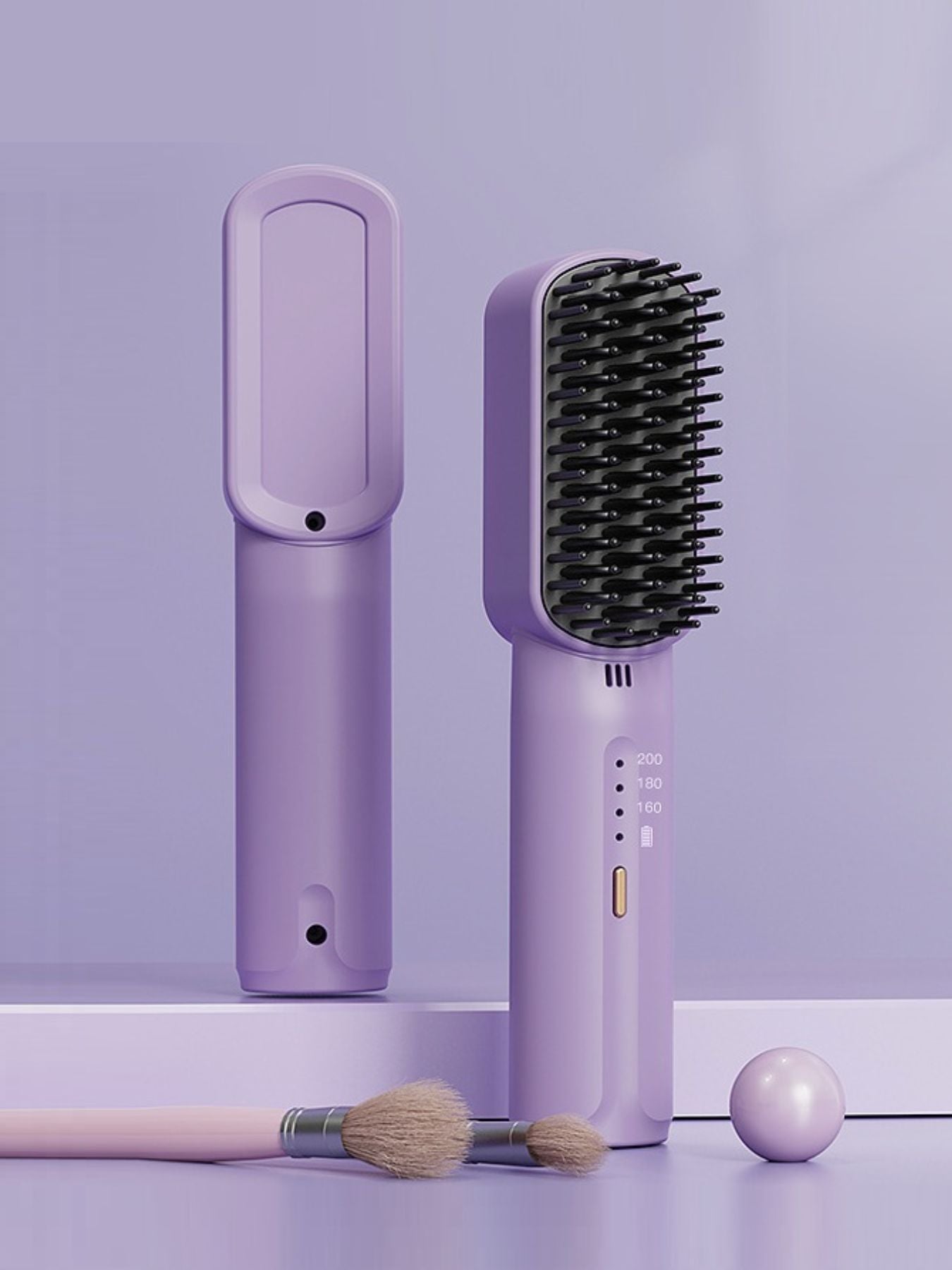 Portable Heated Straightening Comb - Loving It Shop