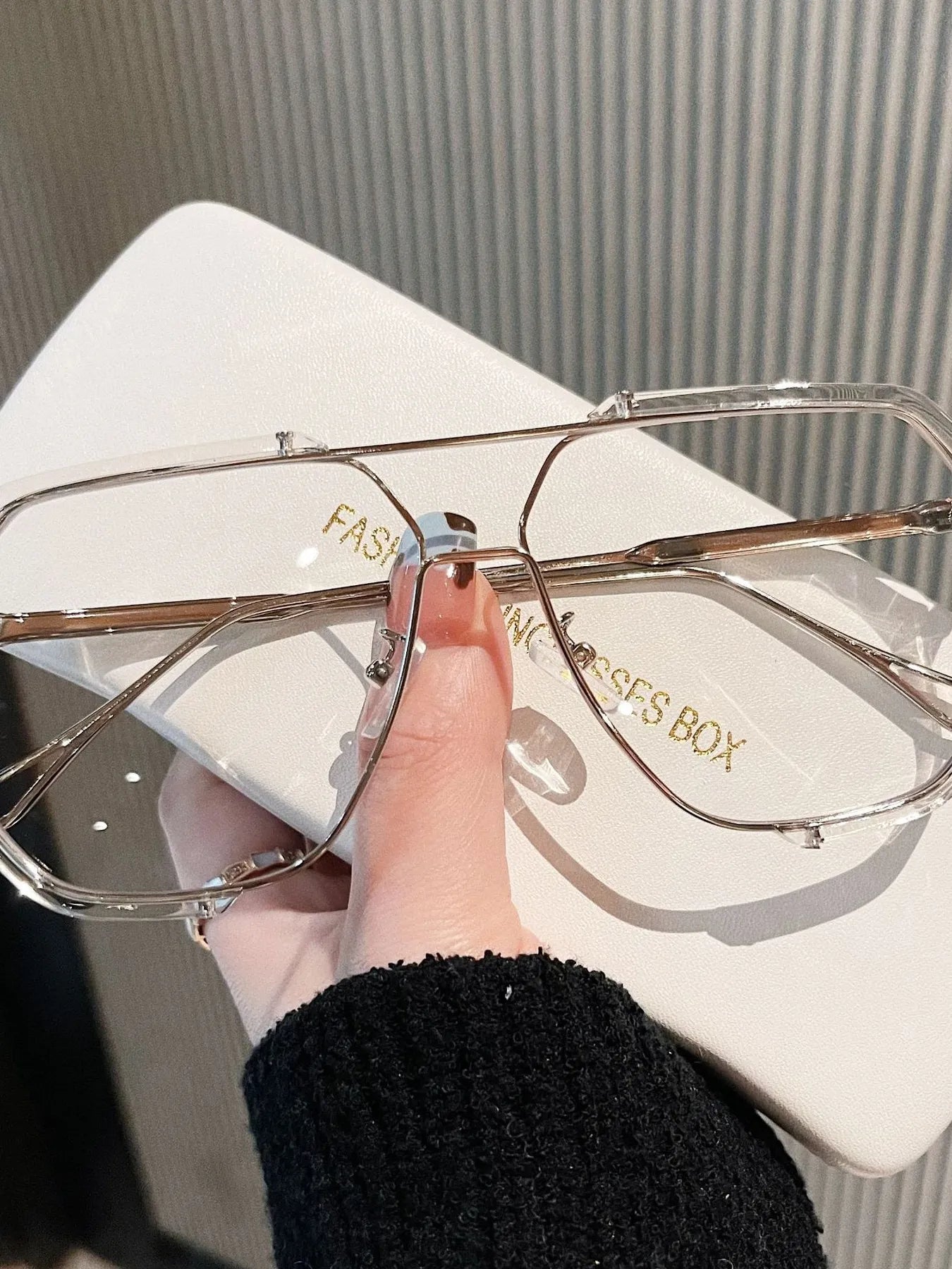 UV Protection Oversized Sunglasses - Loving It Shop