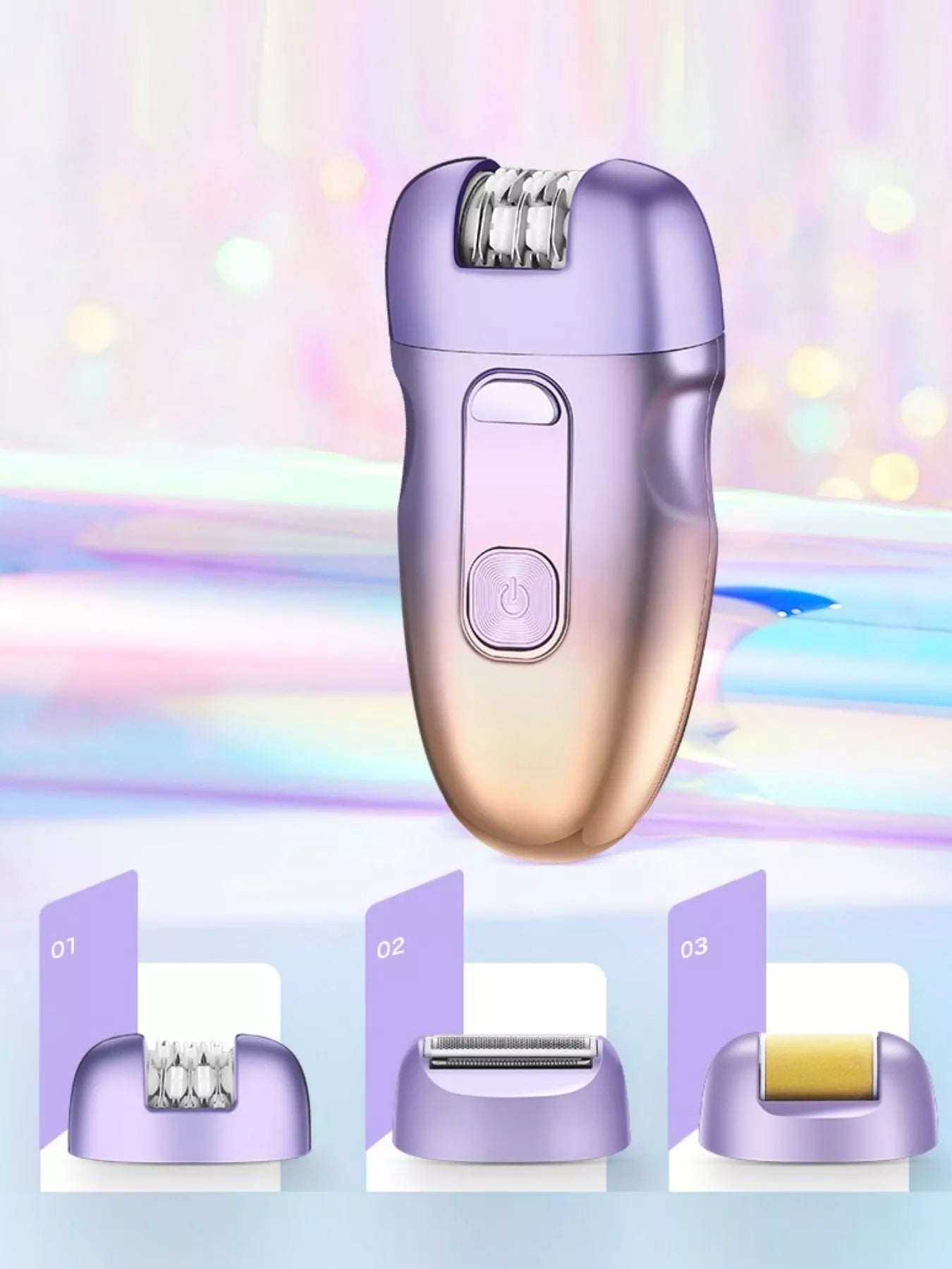 3 in 1 Portable Hair Removal Epilator - Loving It Shop