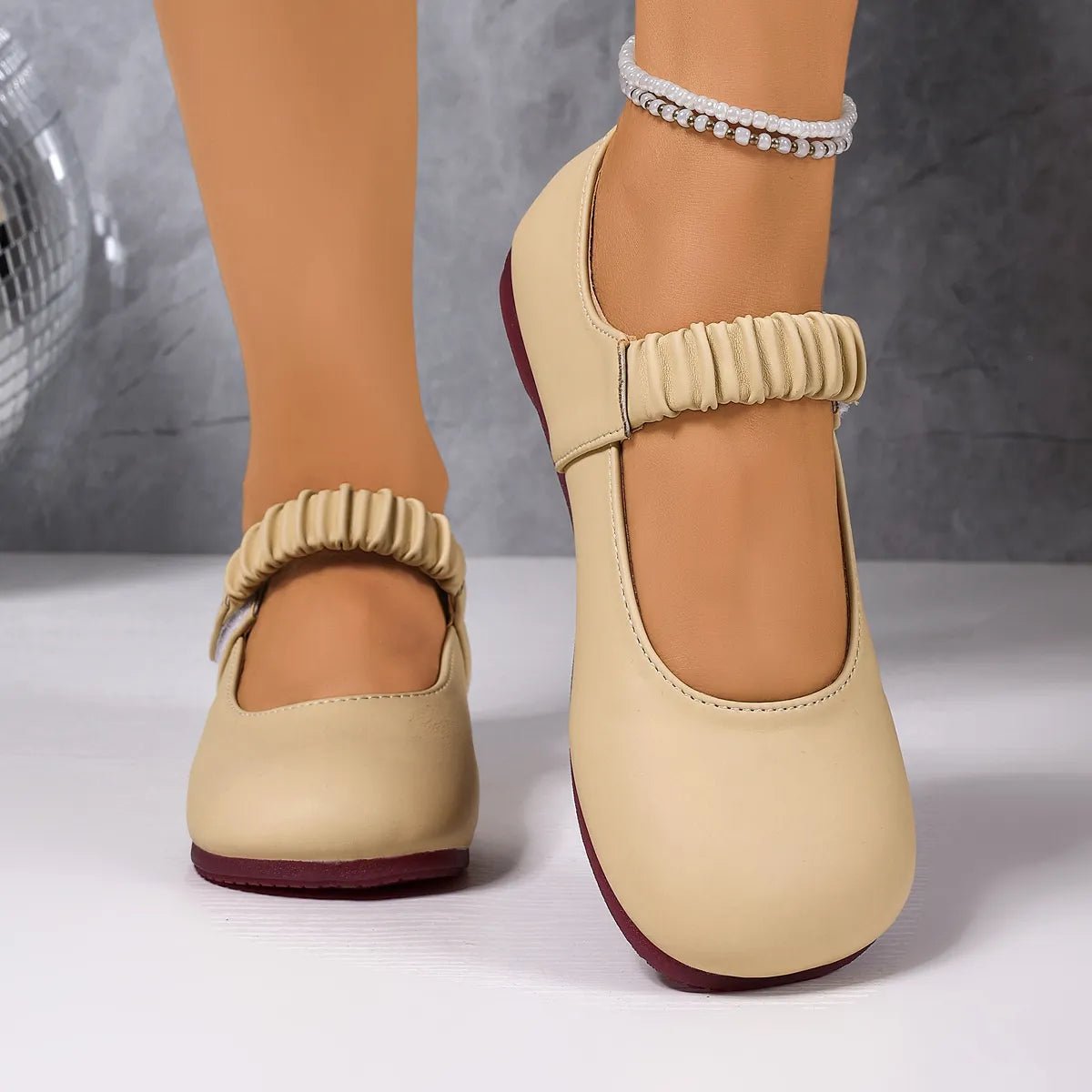 Round Toe Flat Loafers - Loving It Shop