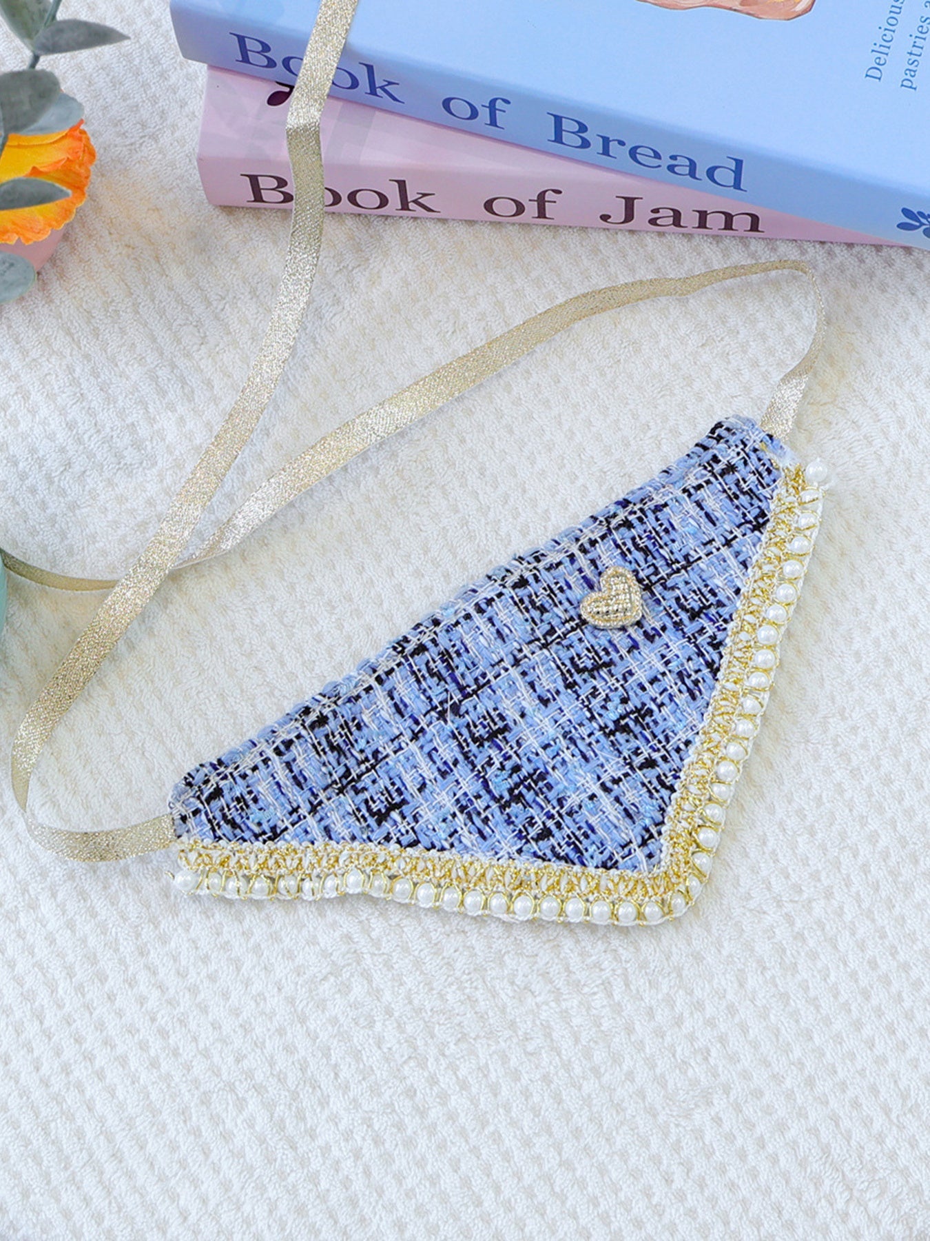 Triangle Tweed Pet Scarf - Loving It Shop