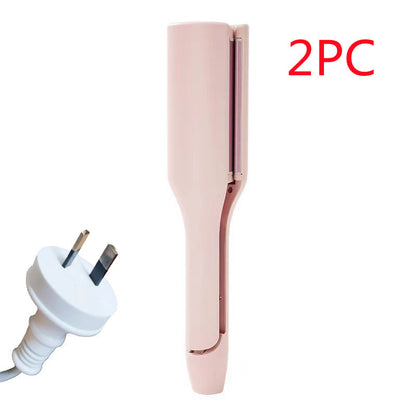 Hair Curling Iron 32mm Deep Wave Hair Curler 4 Temperature Adjustable Fast Heating Crimping Iron Styler Wand For All Hair Style