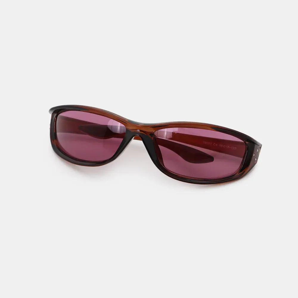 Polycarbonate Frame Rectangle Sunglasses - Loving It Shop