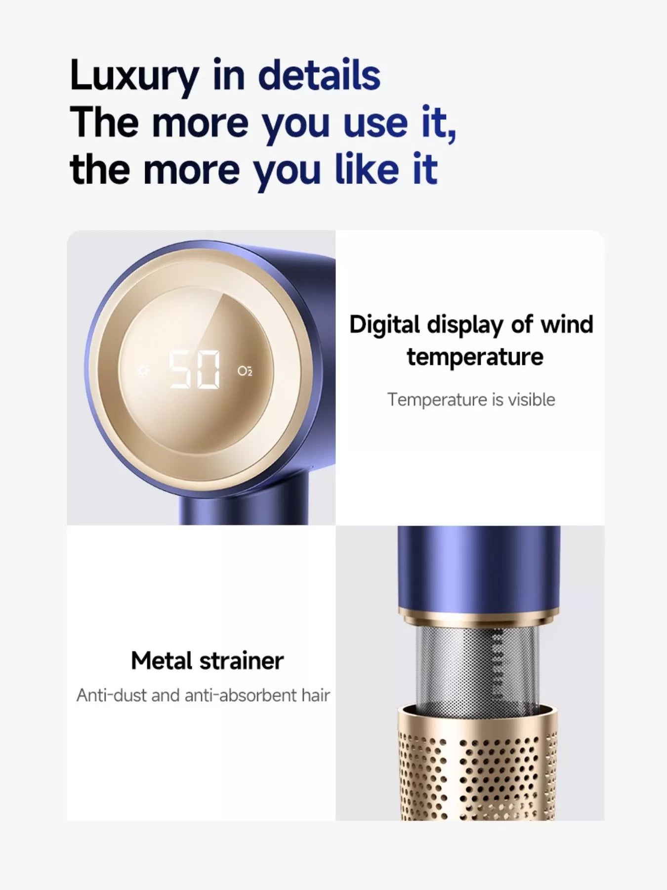 Constant Temperature High - Speed Hair Dryer - Loving It Shop