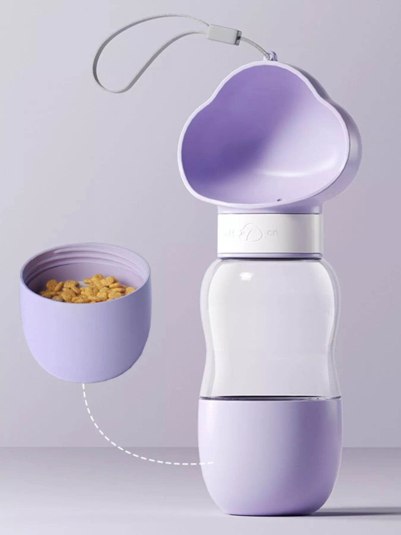 Portable 2 - in - 1 Pet Water and Food Bowl - Loving It Shop