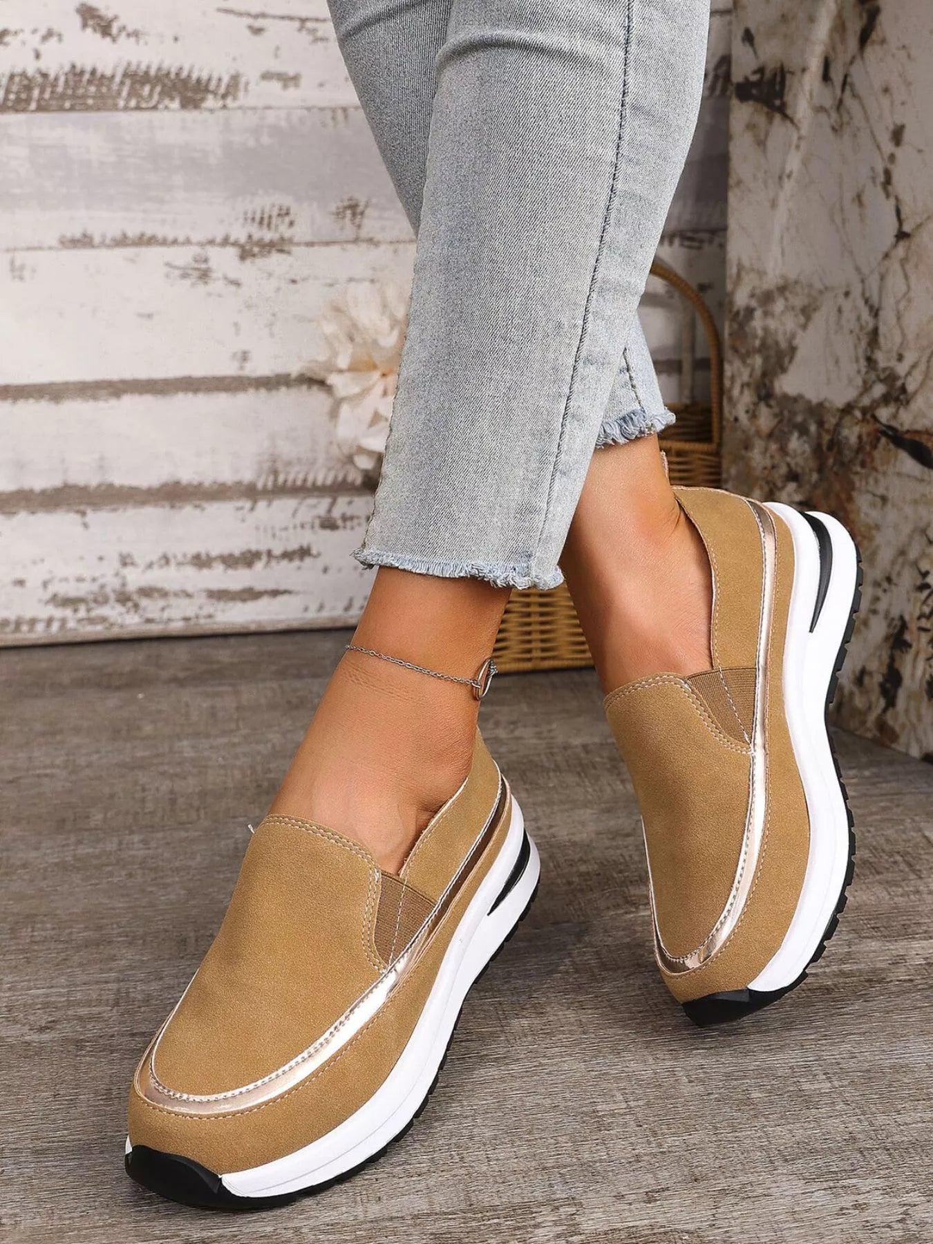 Round Toe Platform Loafers - Loving It Shop