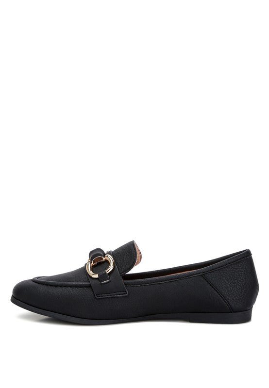 Asher Horsebit Embellished Loafers - Loving It Shop