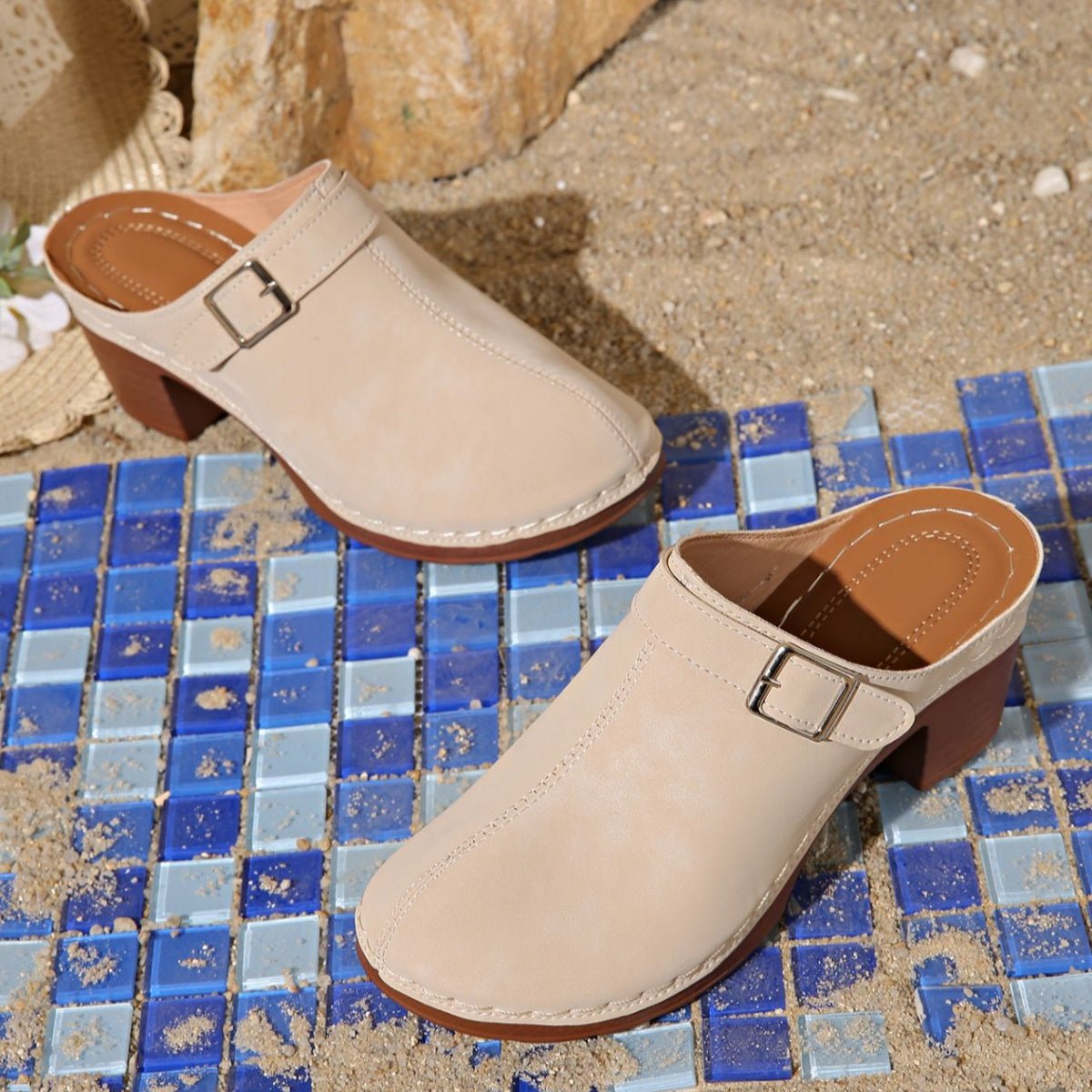 Round Toe Platform Slip - Ons - Loving It Shop