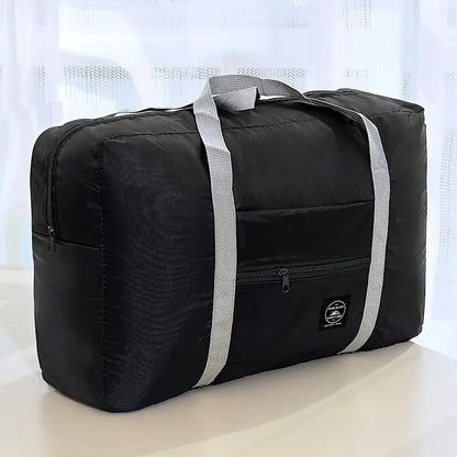 Large Foldable Travel Duffel Bag – Nylon, Gym &amp; Weekend
