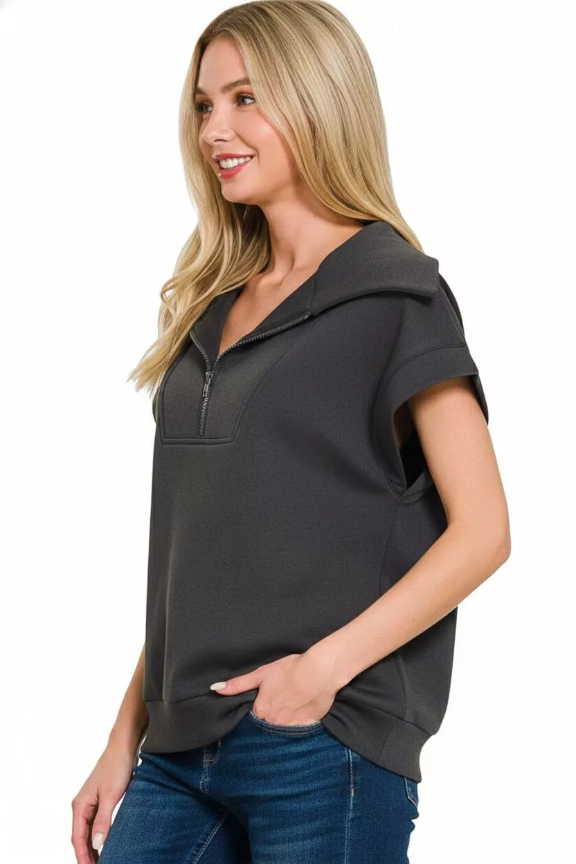 Scuba Half Zip Top