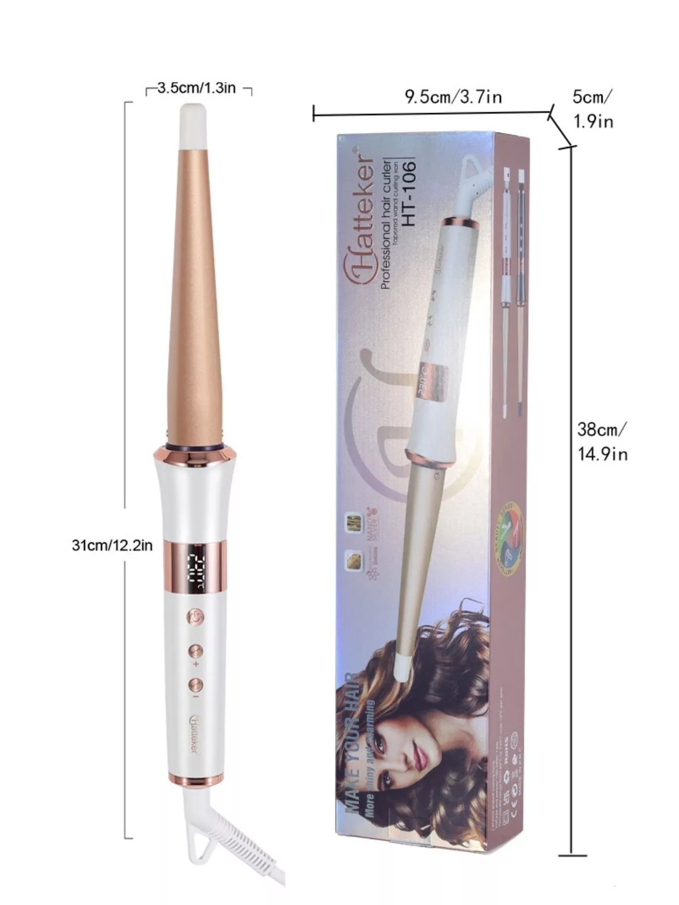 Fast Heating Curling Iron - Loving It Shop