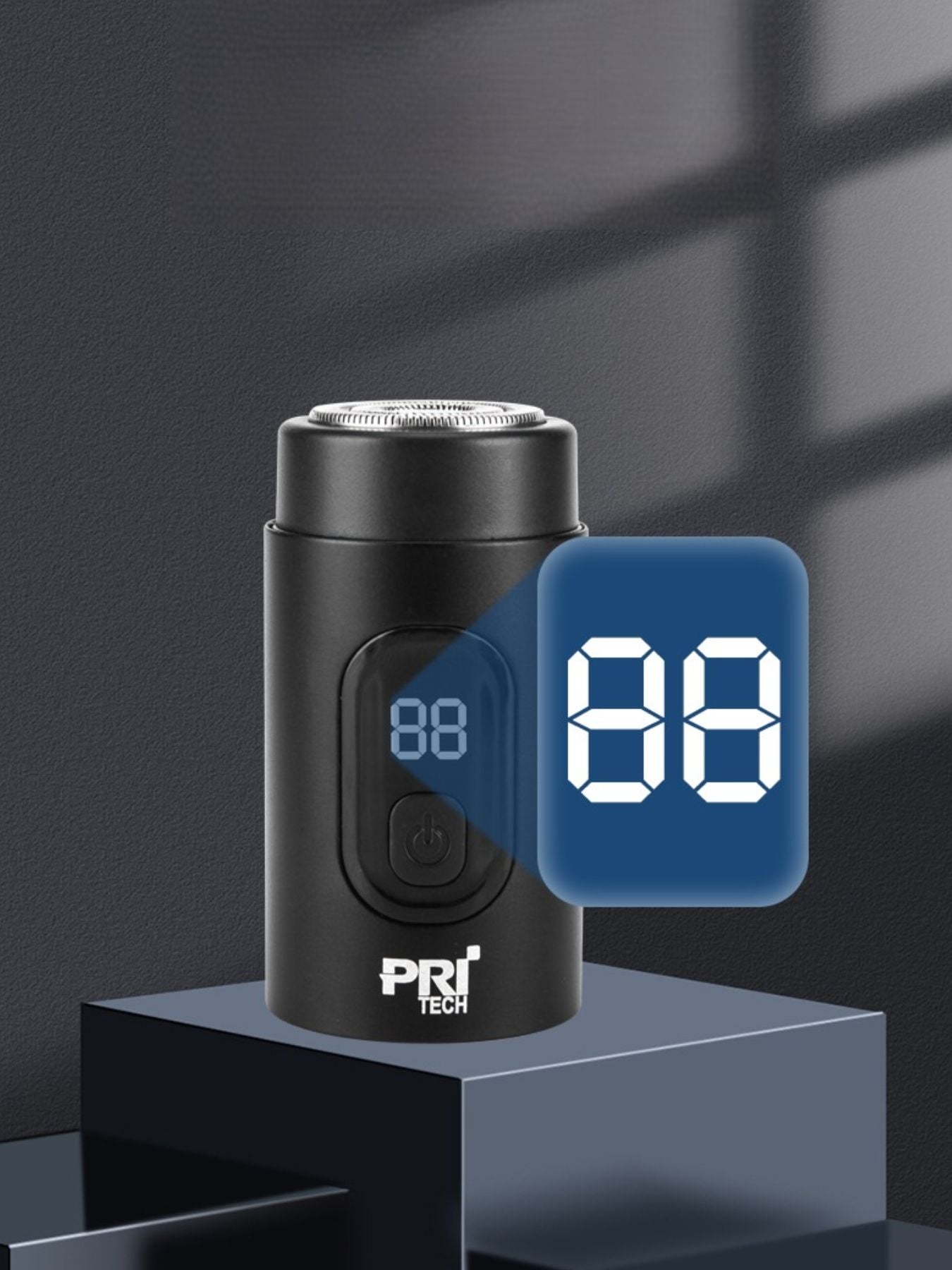 Portable Electric Shaver with LED Display - Loving It Shop