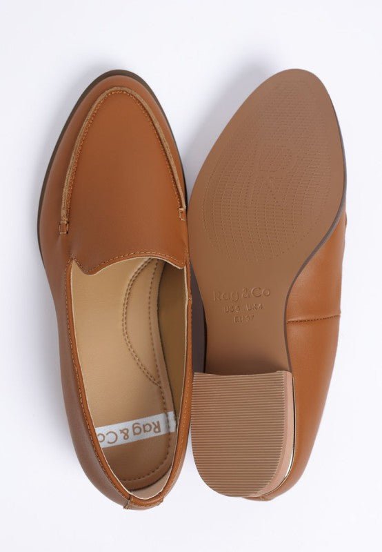 Anna Suede Leather Loafers - Loving It Shop