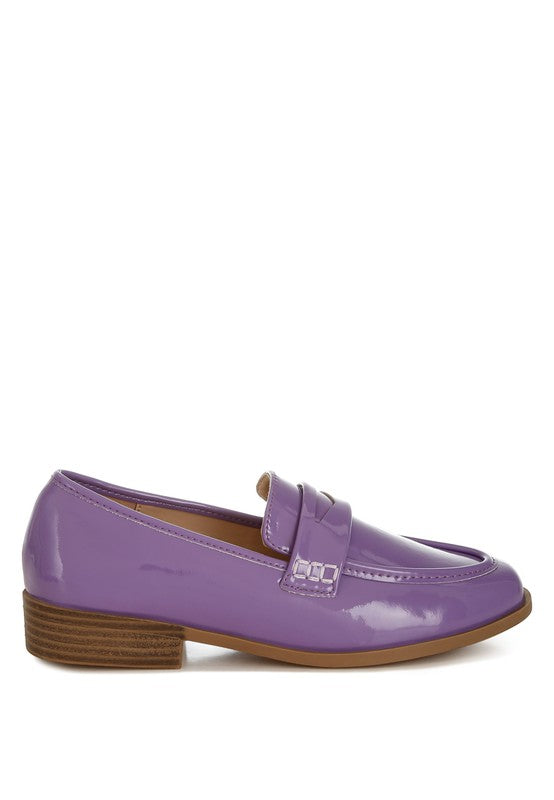 Mogul Penny Strap Detail Loafers