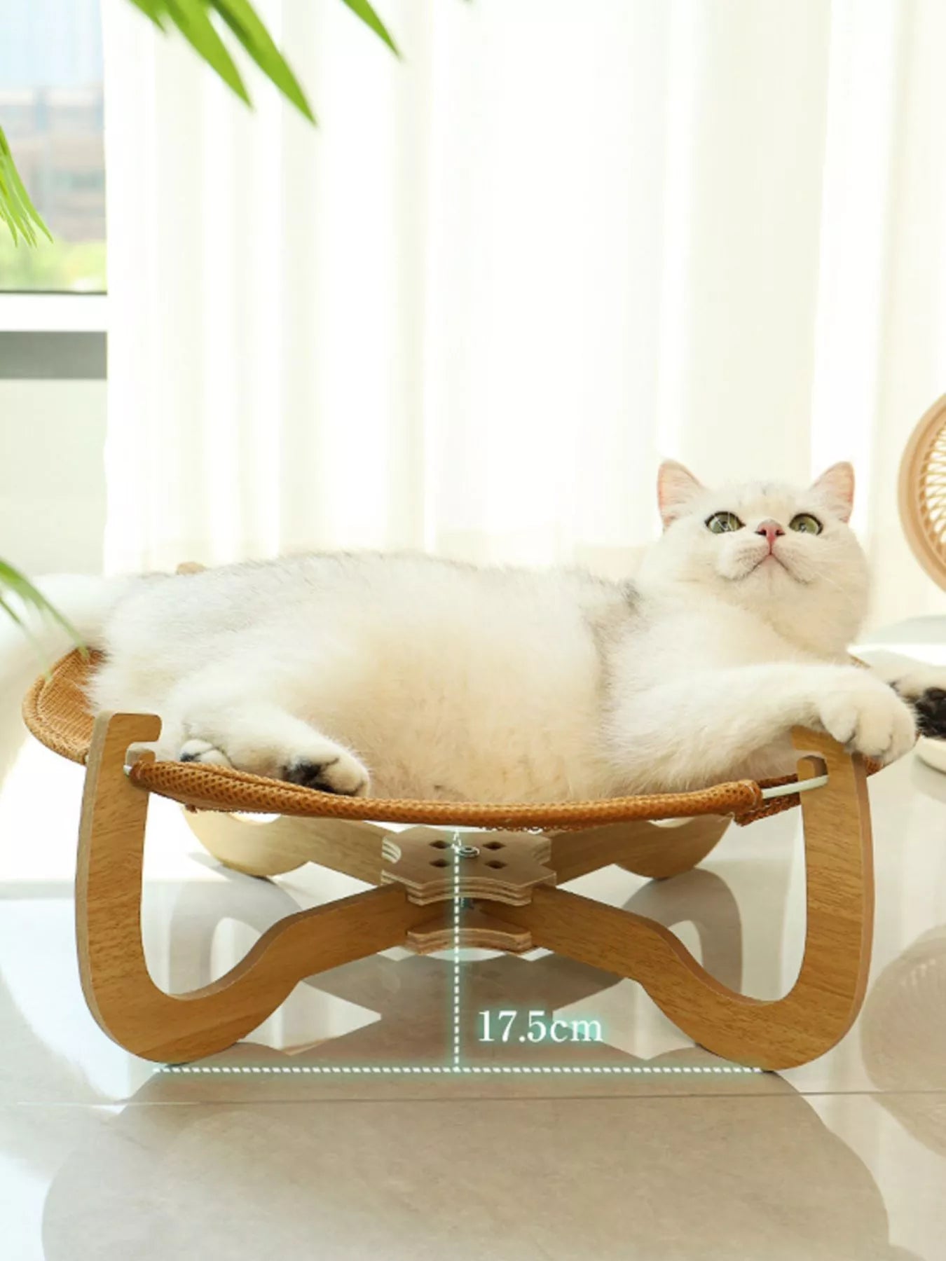 Round Woven Elevated Pet Bed - Loving It Shop