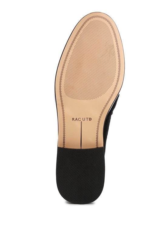 Rhone Tassels Detail Genuine Suede Loafers - Loving It Shop