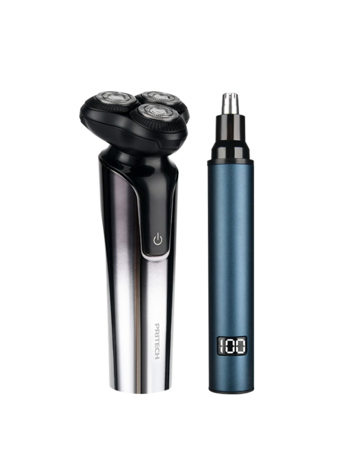 Rotary Rechargeable Electric Shaver and Nose Hair Trimmer - Loving It Shop