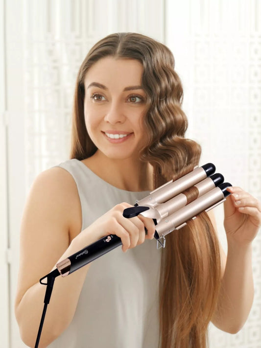 3 - Barrel Instant Waver Curling Iron - Loving It Shop