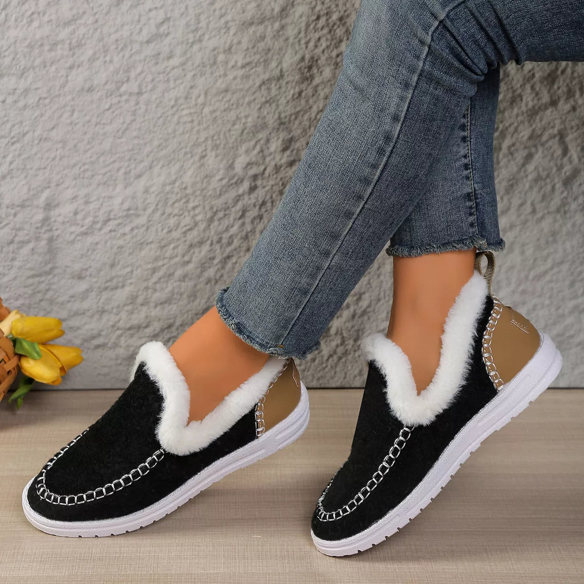 Plush - Lined Slip - Ons - Loving It Shop